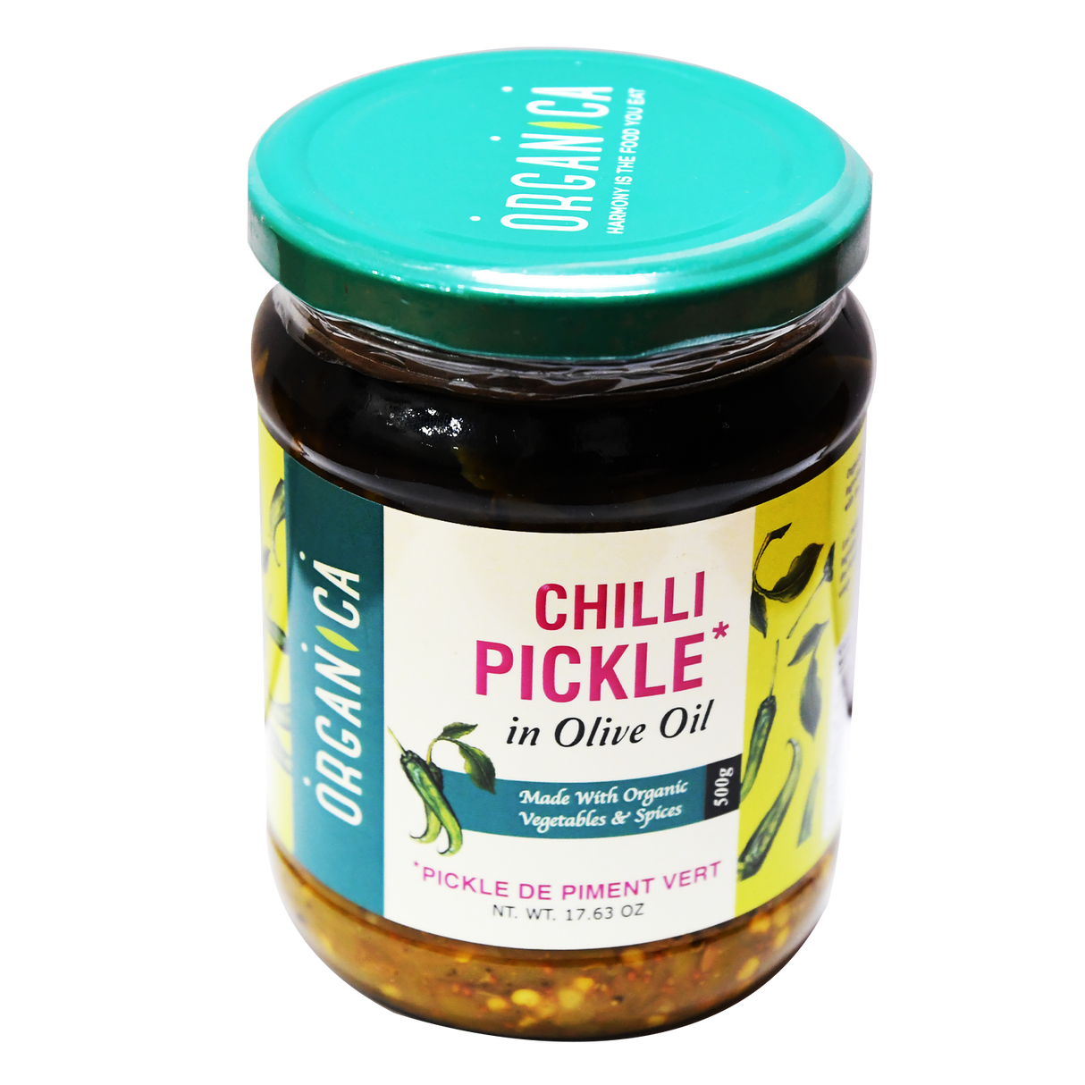 Organica Chilli Pickle 300g & 500 g