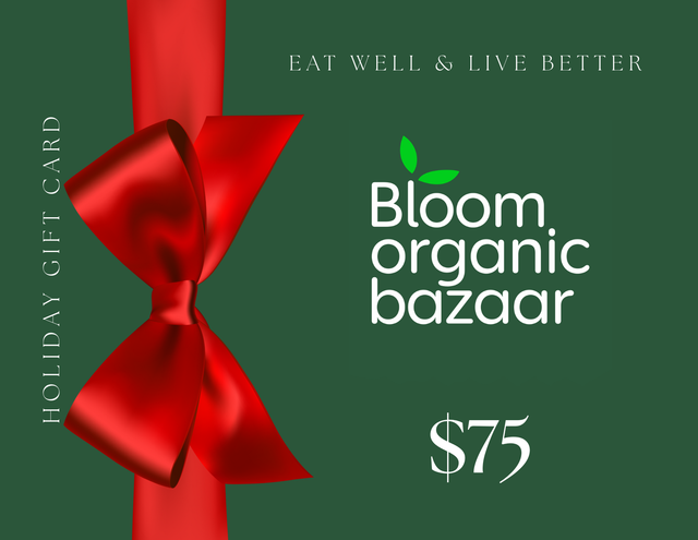 Bloom Organic Holiday Gift Card