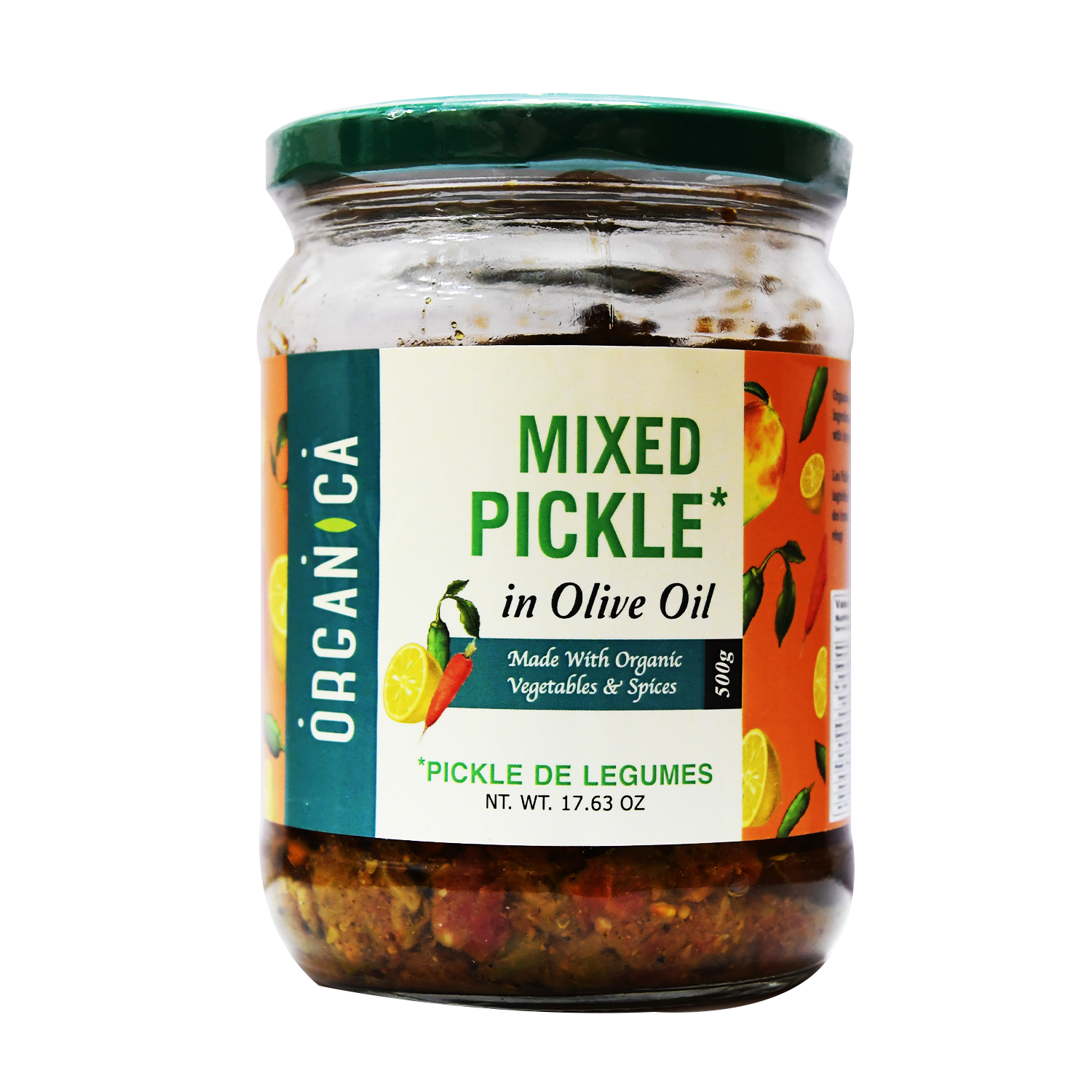 Organica Mixed Pickle 300 g & 500g