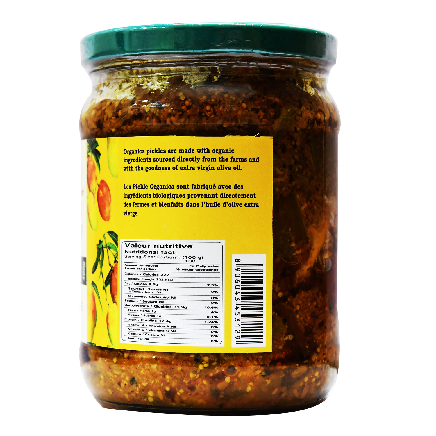 Organica Mango Pickle 300g & 500 g