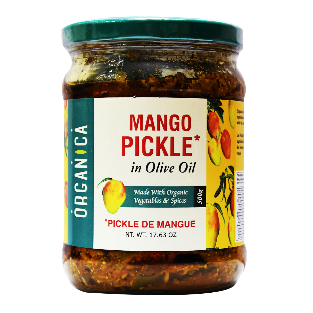 Organica Mango Pickle 300g & 500 g