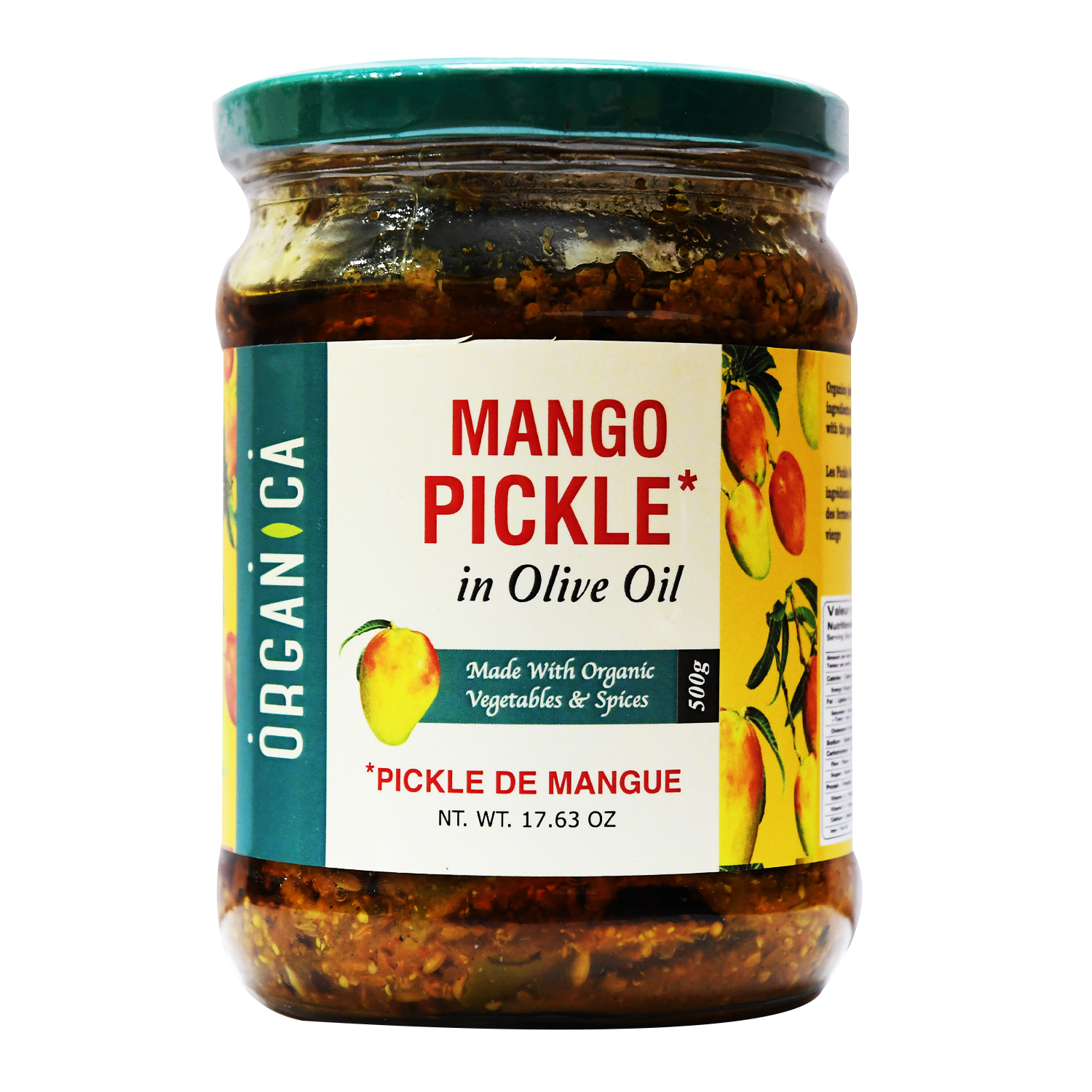 Organica Mango Pickle 300g & 500 g