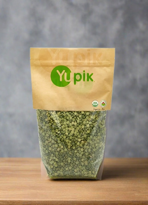 Yupik Organic Green Split Peas 1 Kg