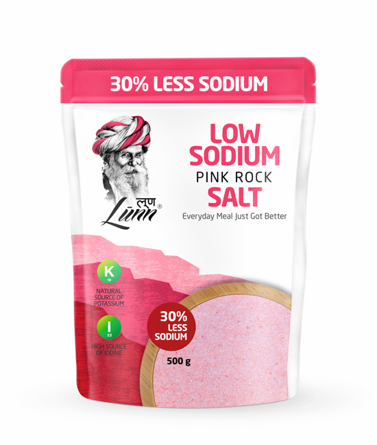 Lunn 30% Low Sodium Pink Rock Salt