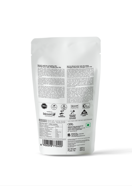 Lunn Desert Salt Pouch 500g - Summer Harvest Buy One, Get One Free