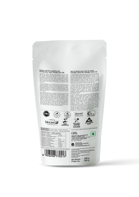 Lunn Desert Salt Pouch 500 g - Winter Harvest Buy One Get One Free