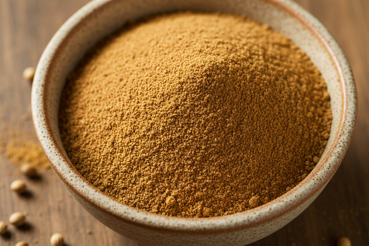 coriander powder in a bowl
