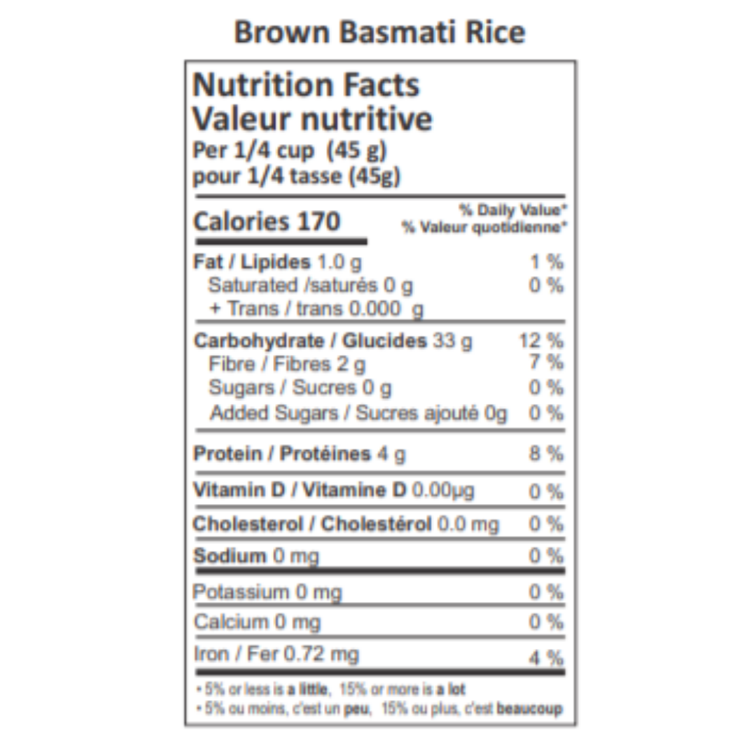 Bloom Organic Brown Basmati Rice 2lbs