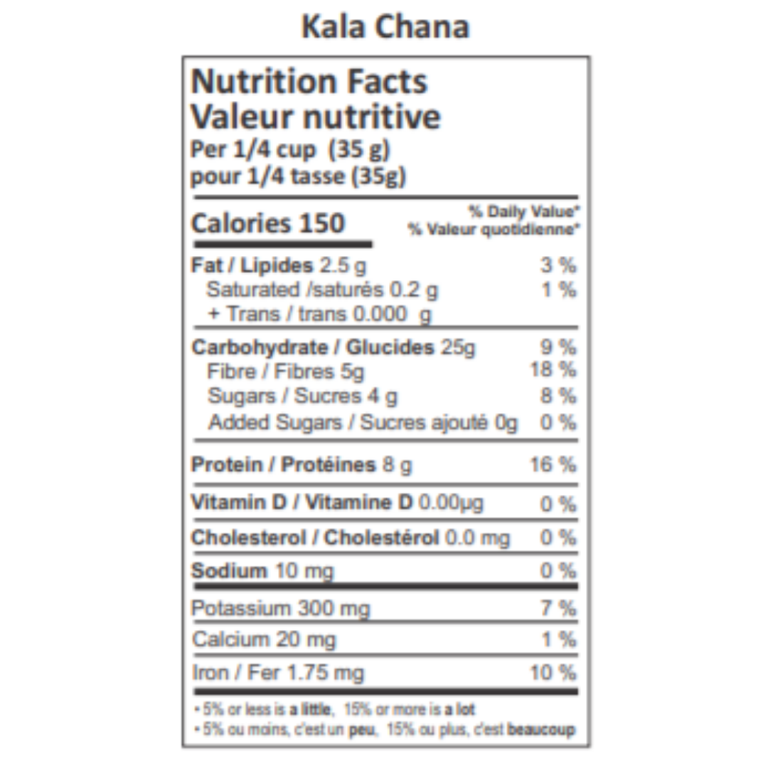 Bloom Organic Kala Chana Whole 2 lbs & 1.5 kg