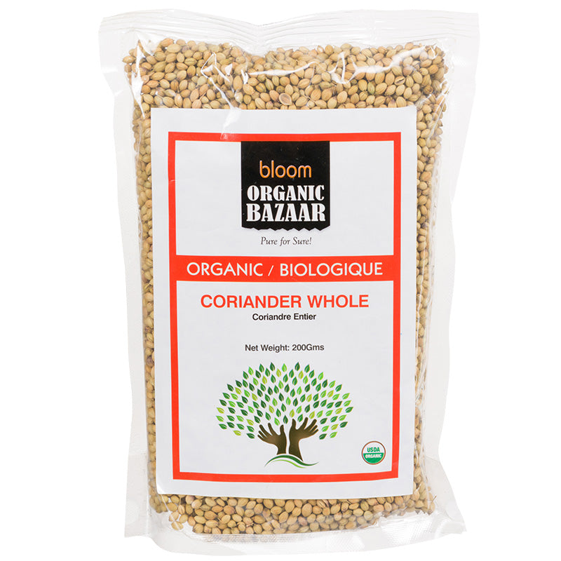 Bloom Organic Coriander Whole in Canada