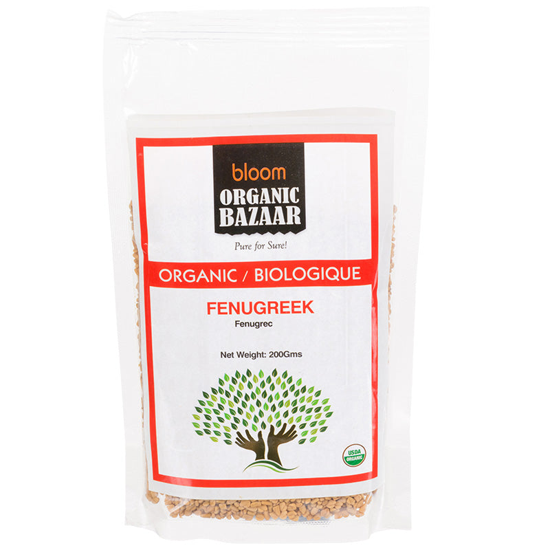 Bloom Organic Fenugreek Seeds (Methi)