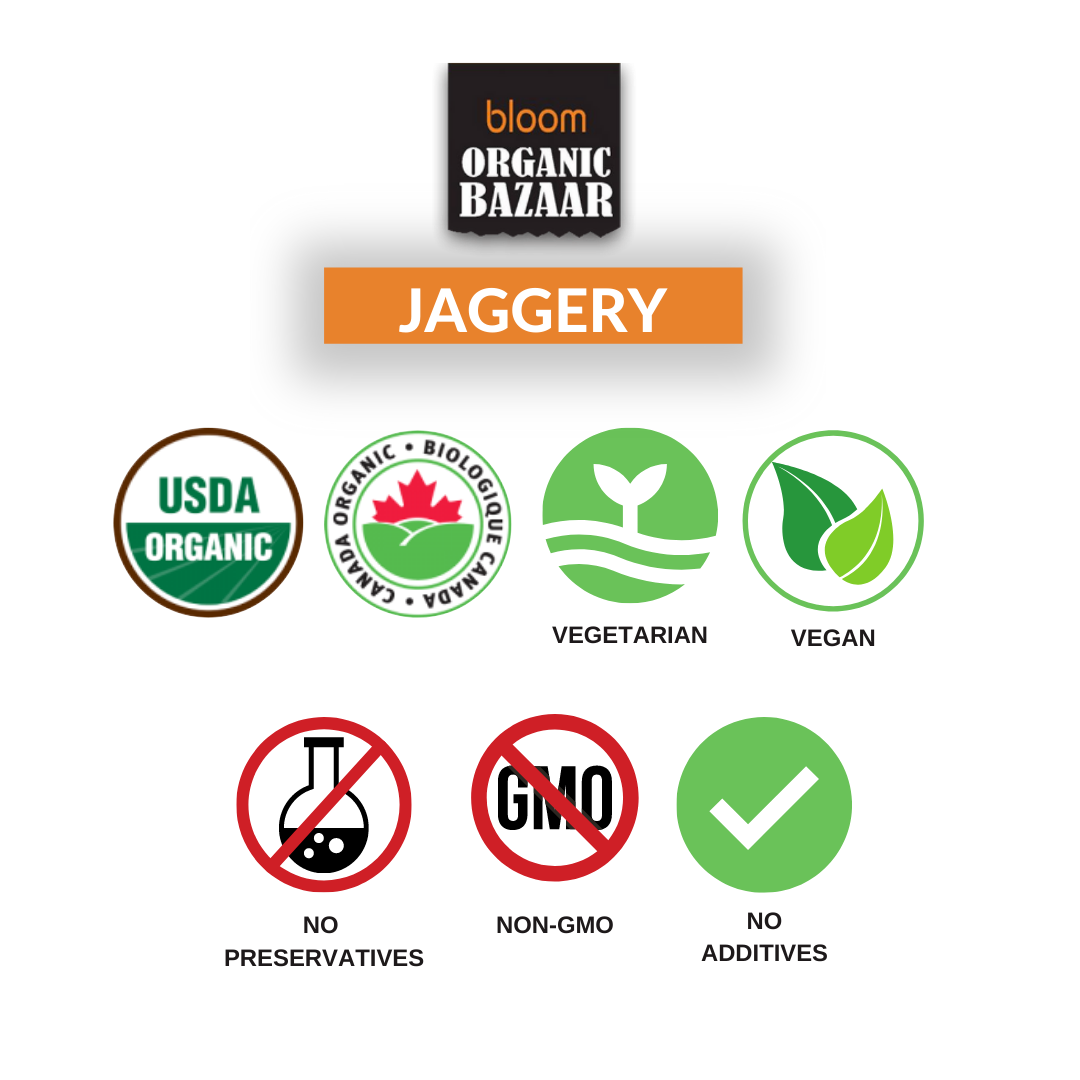 Bloom Organic Jaggery 1kg