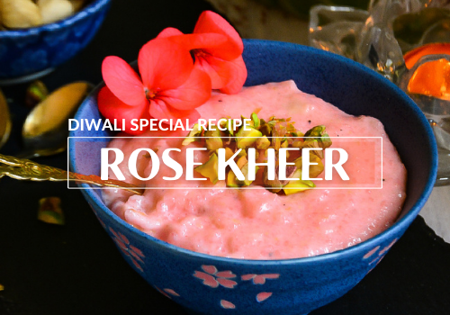 Diwali Special Rose Kheer