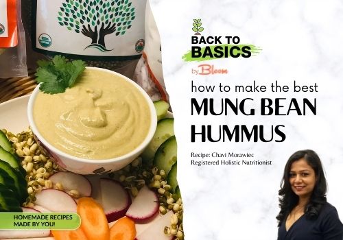[Back to Basics] Recipe: Mung Bean Hummus