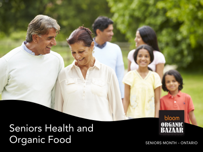 Seniors Health and Organic Food