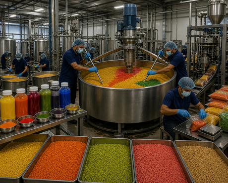 An AI Image of Dal being colour treated