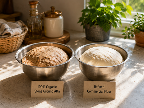 Why Your Atta Dough Turns Dark in the Fridge And Why That’s a Good Thing!