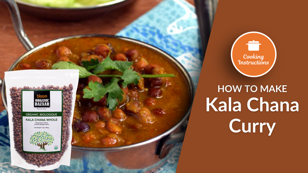 Recipe: Kala Chana Curry