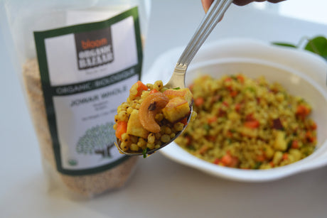 Ghee Jowar Millet Pulao  #CookAtHome