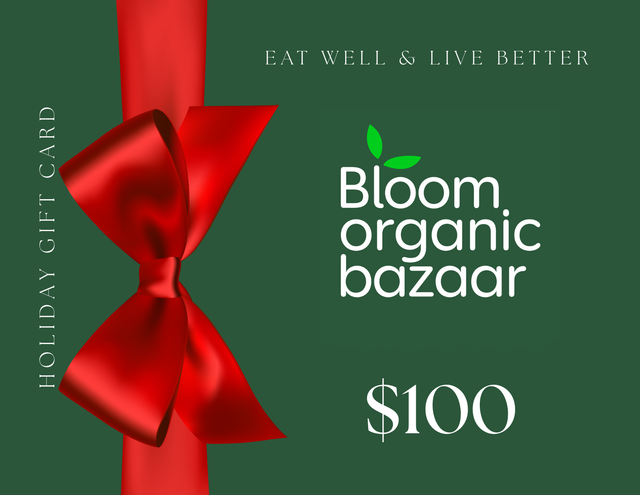 Bloom Organic Holiday Gift Card