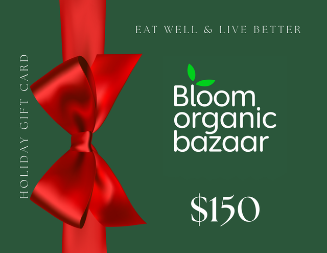 Bloom Organic Holiday Gift Card