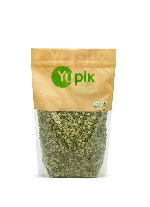 Yupik Organic Green Split Peas 1 Kg
