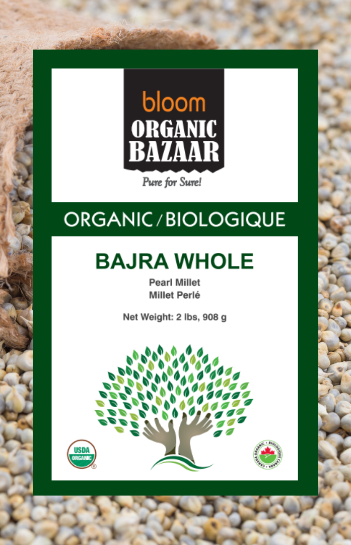 Bloom Organic Bajra Whole Pearl Millet 908 g