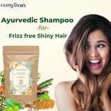 Organic Herbal Hair Shampoo Powder – Caring  250 g