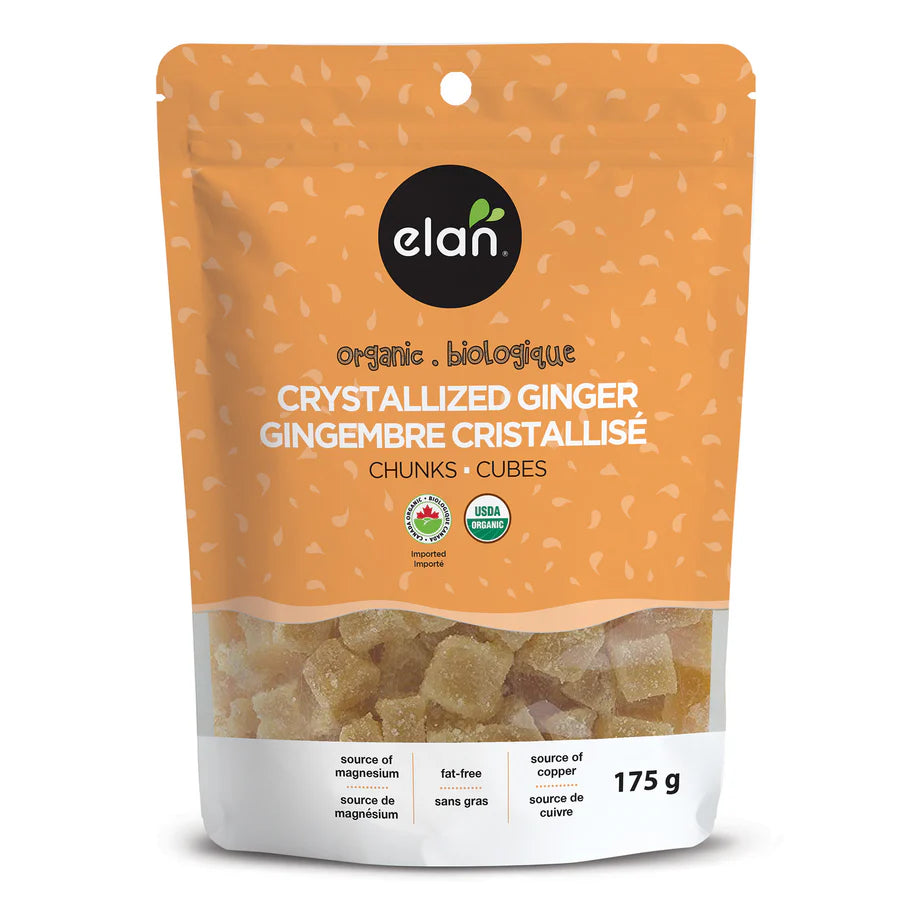 Elan Organic Ginger Chunks 175 g