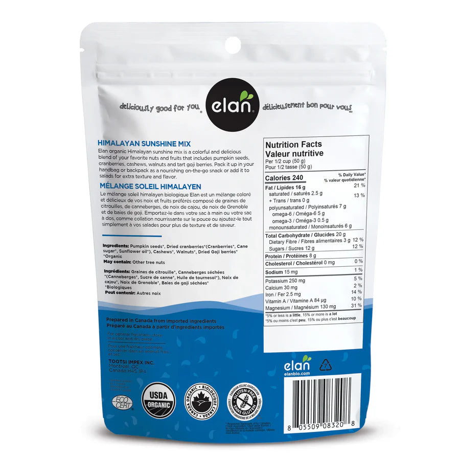 Elan Organic Himalayan Sunshine Mix 150 g