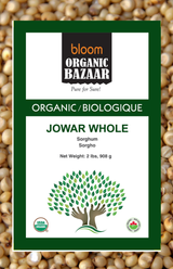 Bloom Organic Jowar Whole Sorghum Millet 908 g