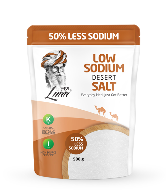 Lunn 50% Low Sodium Desert Salt