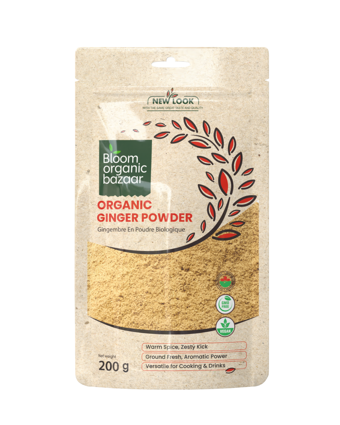 Bloom Organic Ginger Powder 200 g