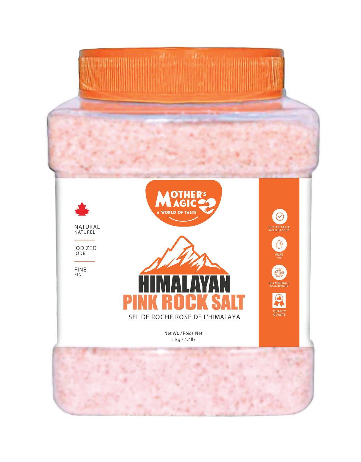 Mother's Magic Himalayan Pink Rock Salt 2kg