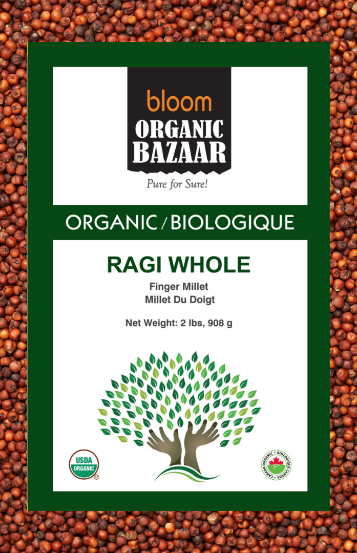 Bloom Organic Ragi Whole Finger Millet 908 g