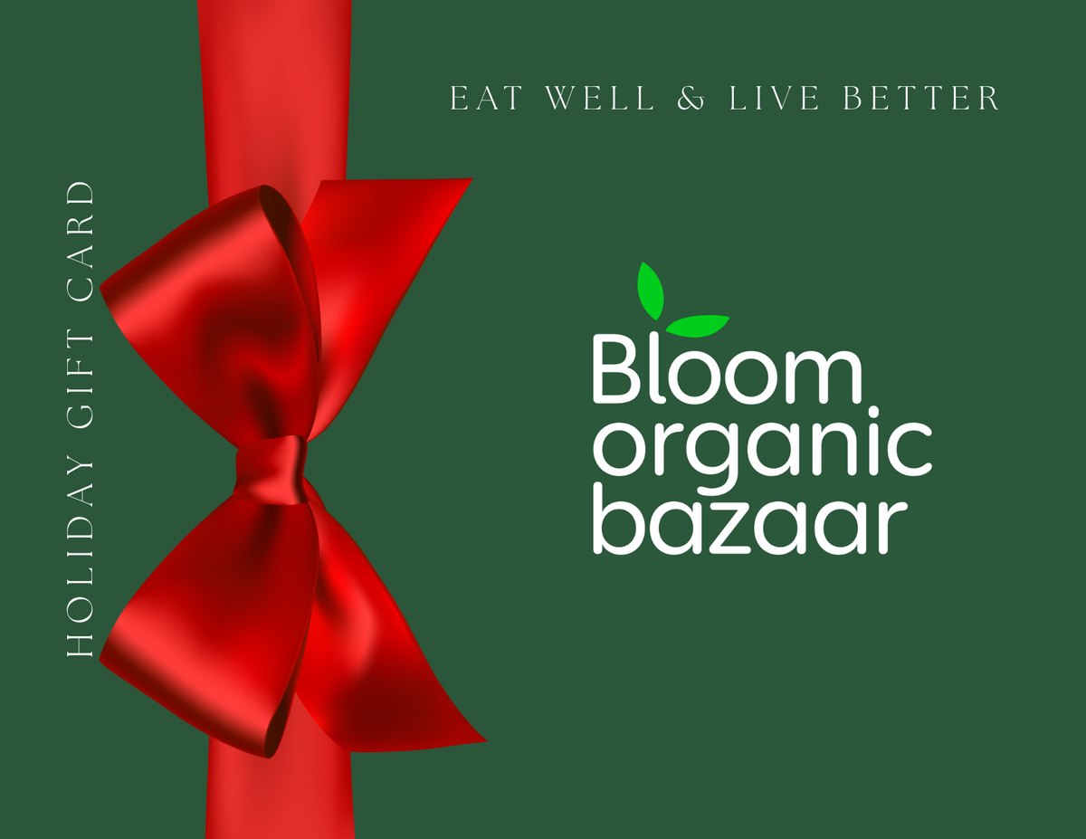 Bloom Organic Holiday Gift Card