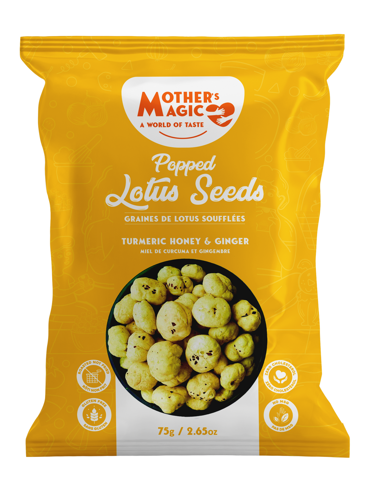 Mother's Magic Makhana - Turmeric Honey & Ginger