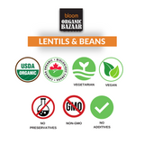 Bloom Organic Toor Dal 2 lbs & 1.5 kg