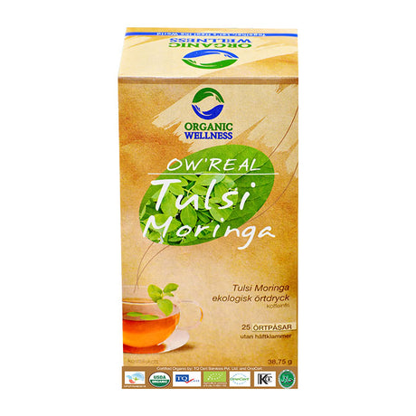 Bloom Organic OW'REAL Tulsi Moringa Tea 