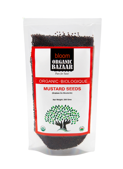Bloom Organic Mustard Seeds 200gms