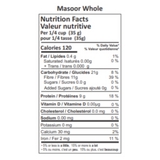 Bloom Organic  Masoor Whole 2 lbs & 1.5 kg