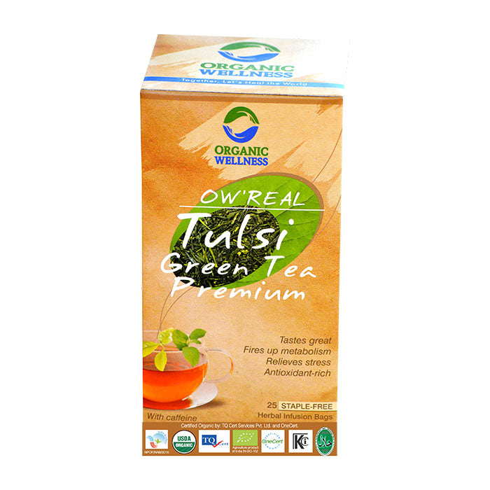 Bloom Organic OW'REAL Tulsi Green Tea in Canada