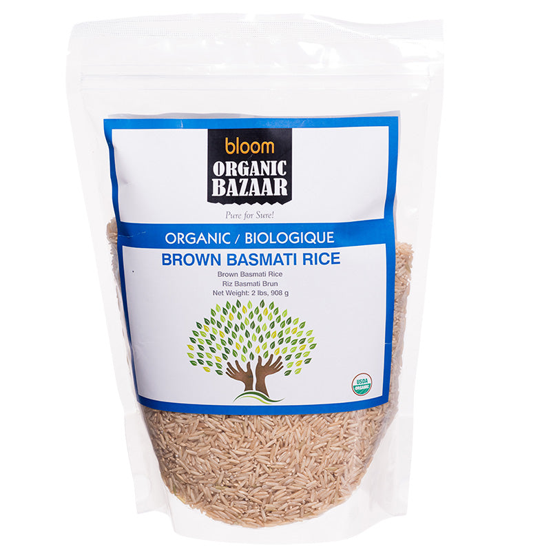 Bloom Organic Brown Basmati Rice in Canada