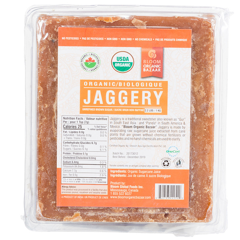 Bloom Organic Jaggery in Canada