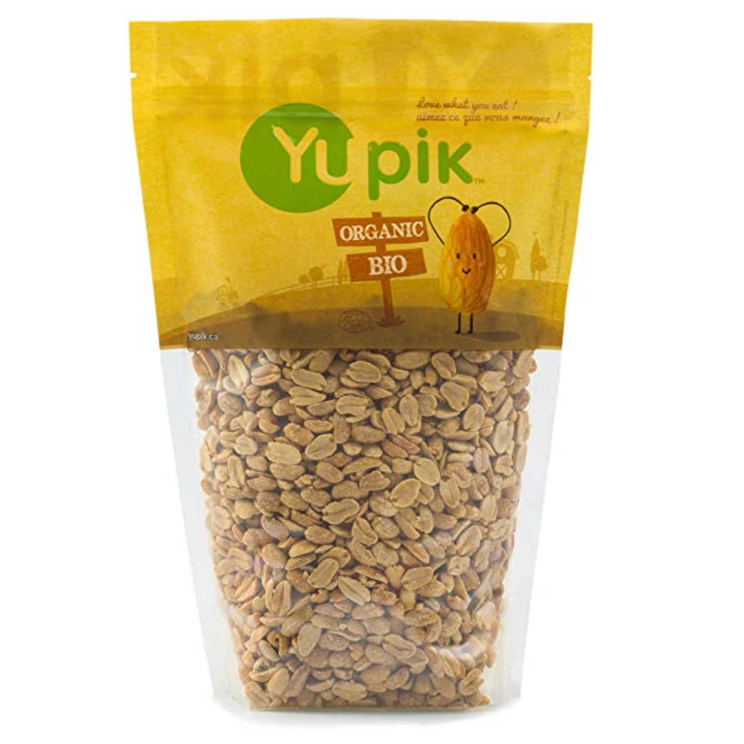 Yupik Organic Peanuts (Split, Dry Roasted) 1 Kg