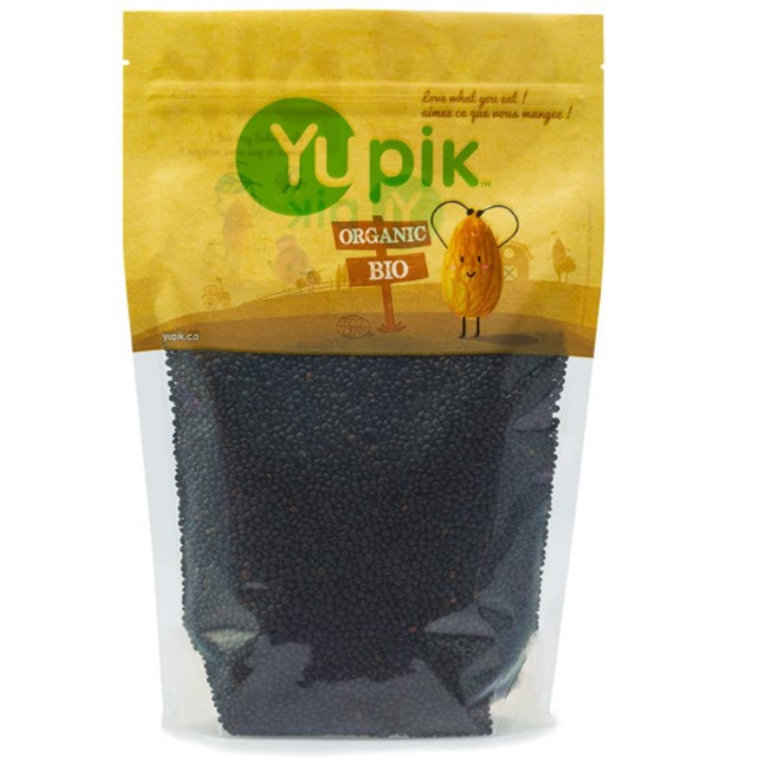 Yupik Organic Black Beluga Lentils 1kg