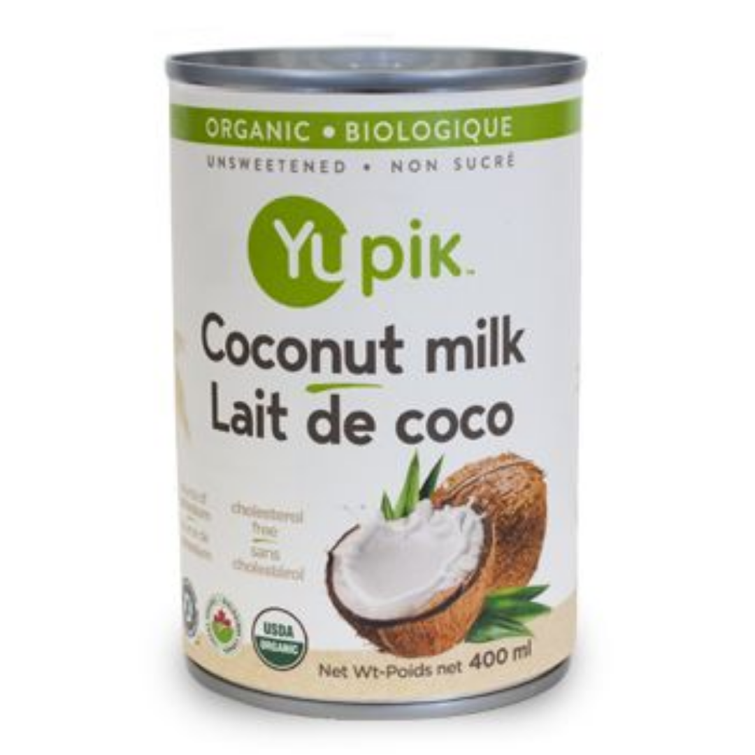 Yupik Organic Coconut Milk 18% 400 mL