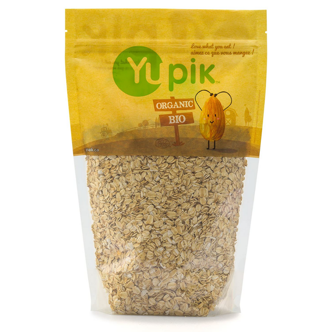 Yupik Organic Rolled Oats (Regular) 1 Kg