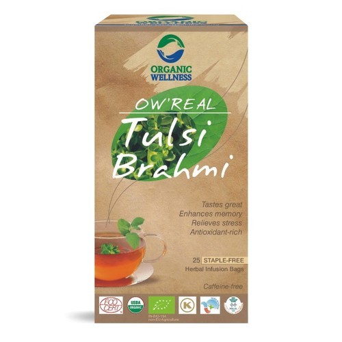 Bloom Organic OW'REAL Tulsi Brahmi Tea in Canada